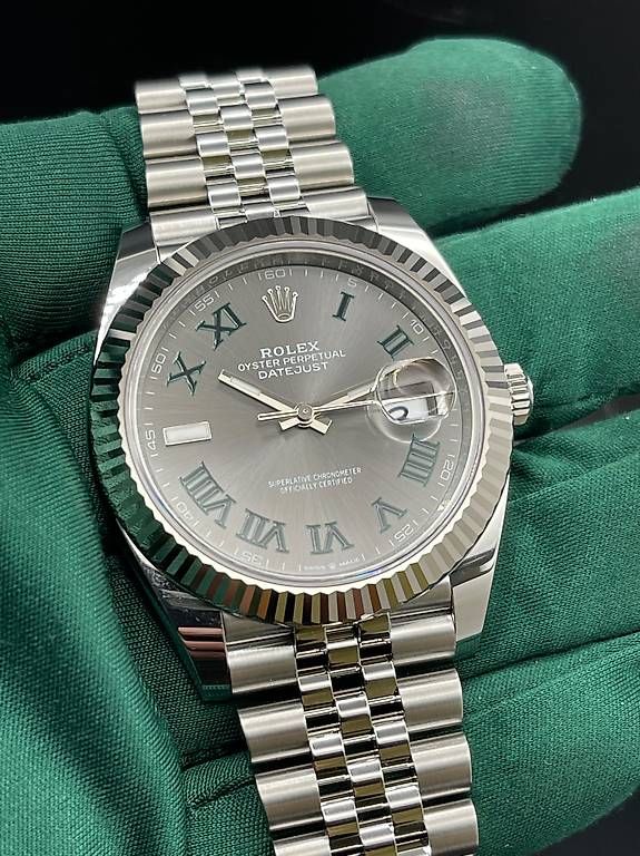 Rolex Orologi: Rolex Datejust 41 Ref. 126334 Wimbledon NEW 2026 – Nuovo e nell'imballaggio originale da Lugano venduto da luganotopwatches 7