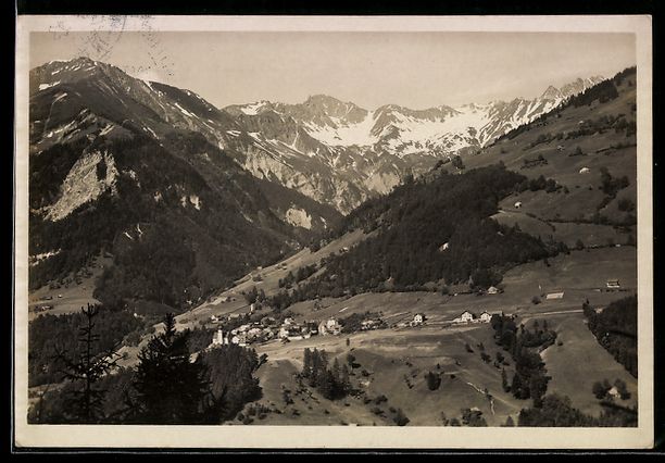 Cartoline postali: AK Valens, Graue Hörner – Usato da Berlin venduto da bartko-reher