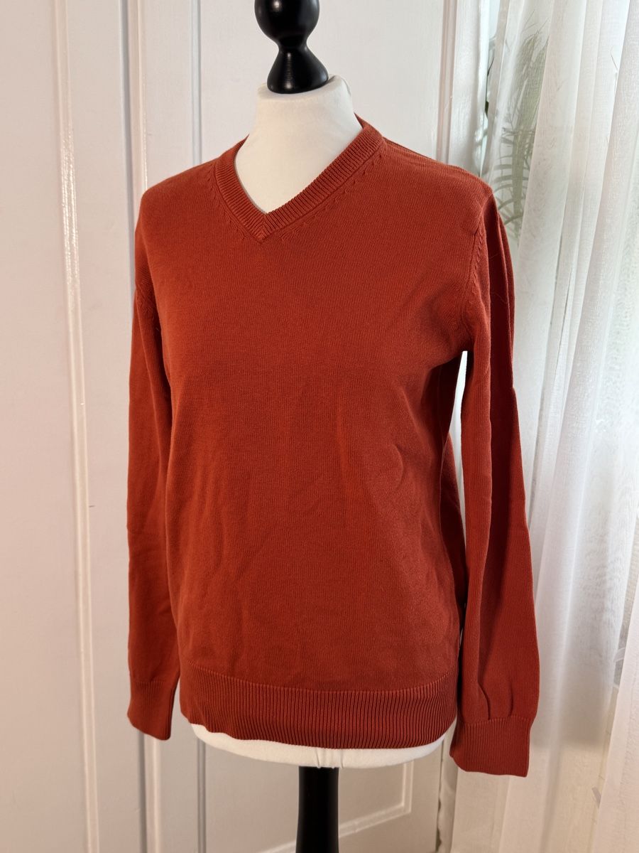 Maglioni & Felpe: Herren Pullover, Orange, Grösse S – Usato da Wetzikon ZH venduto da el-lustigo2