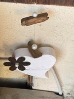 DEKO -HOLZ HERZ ZUM AUFHÄNGEN