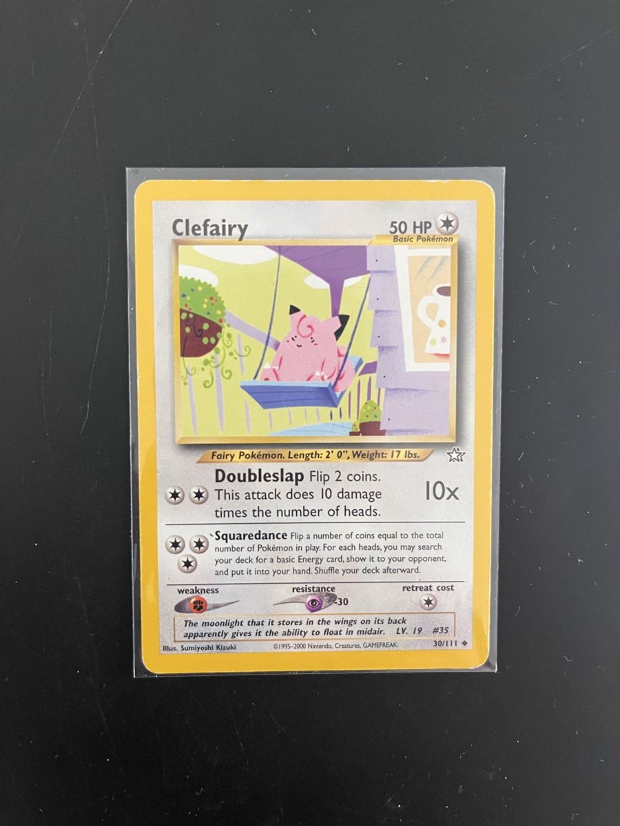 Pokémon Carte collezionabili: Clefairy Neo Genesis – Usato da Massagno venduto da Pkmn93