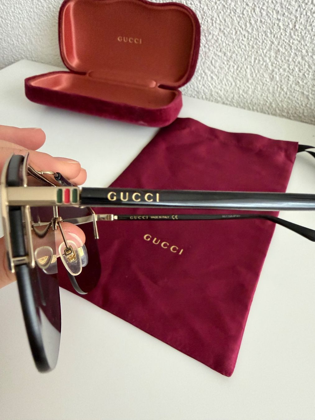 Occhiali & Lenti: Gucci GG0291S Sonnenbrillen – Usato da Seengen venduto da collineC 3