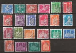 Steckkarte "Baudenkmäler" mit Ersttag Stempel