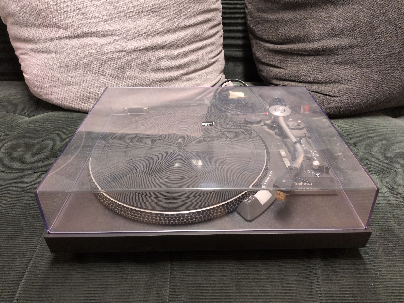 Technics Plattenspieler: Plattenspieler - Technics SL-23A – Defekt aus Rothrist von Schrottbox 2