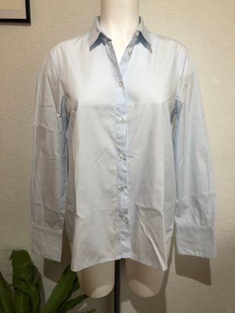 Robert Friedman Bluse Hemd Gr S hellblau