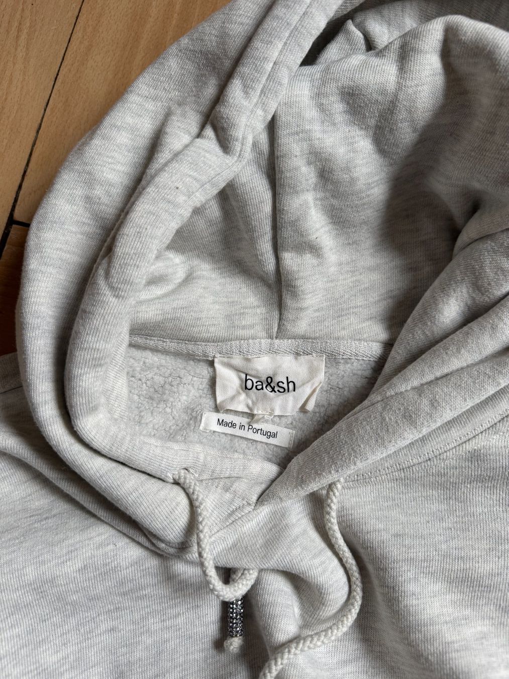 Ba&Sh Maglioni & Felpe: BA&SH - Hoodie Sweatshirt hellgrau meliert 36 – Usato da Zürich venduto da Diazaio 3