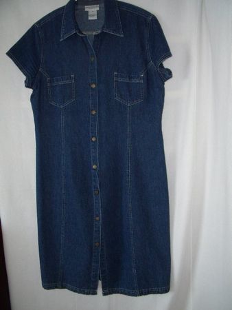 Damen Jeans-Kleid GR 44 (CA 16)