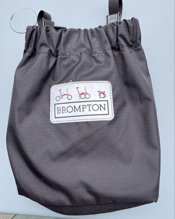 Brompton Transporthülle schwarz mit Tasche guter Zustand