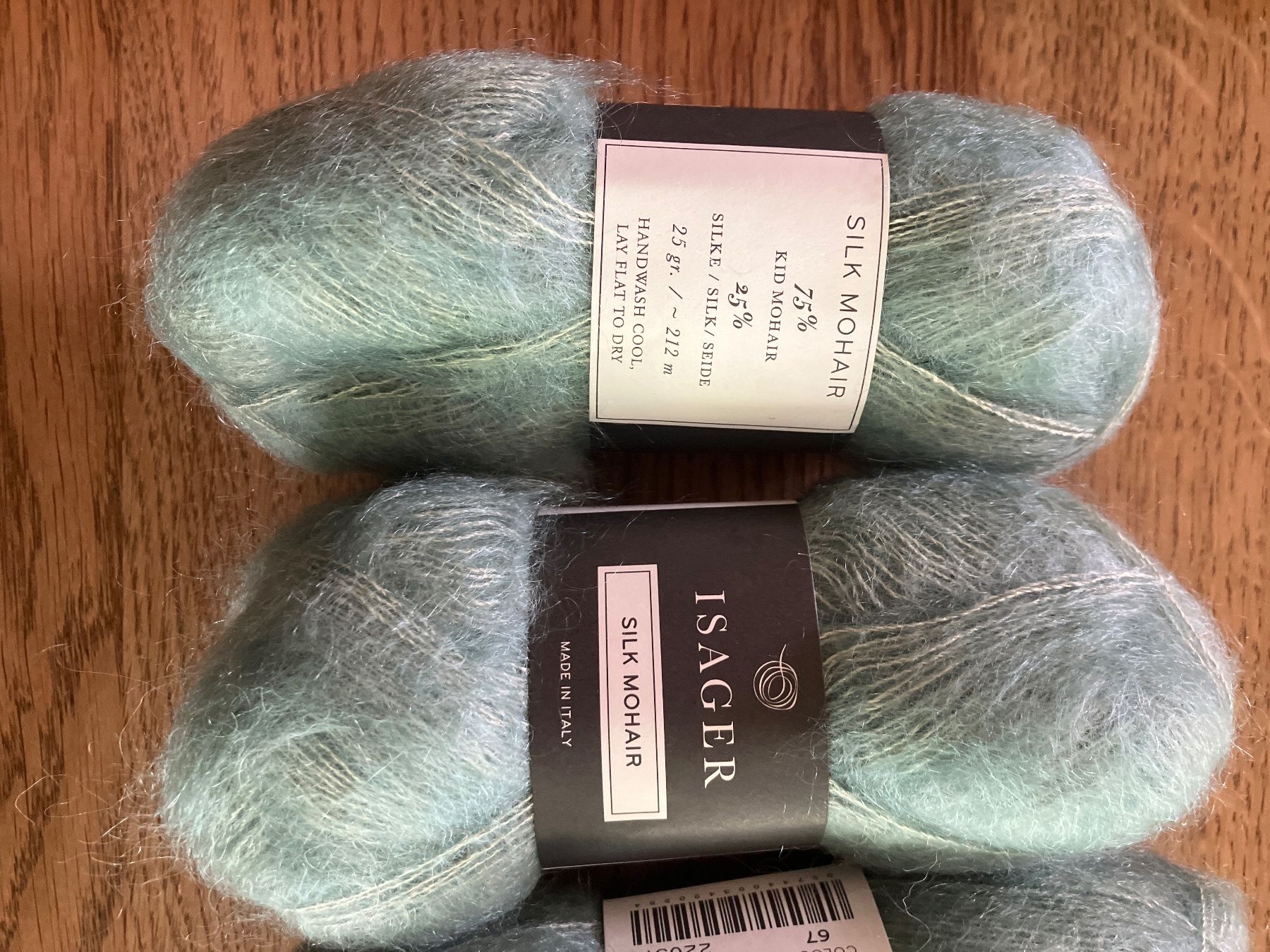 Lana: Isager silk mohair, color 67 – Nuovo e nell'imballaggio originale da Zollikerberg venduto da Nwahl 1