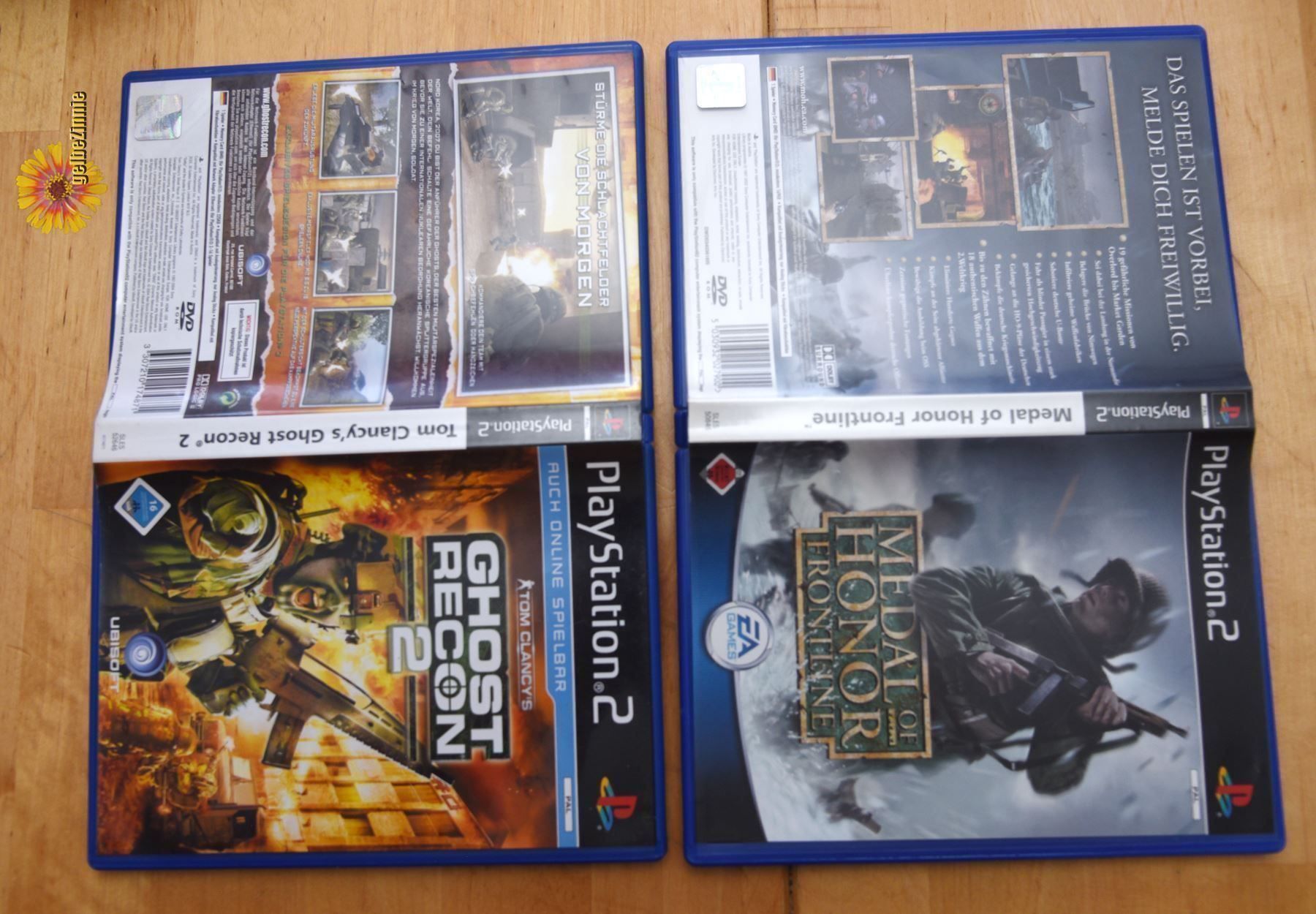 Giochi: Medal of Honor Frontline + Ghost Recon 2 – Usato da Frenkendorf venduto da gelbeZinnie