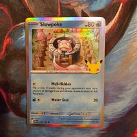 Pokemon Slowpoke EN 30C 016/128 Holo