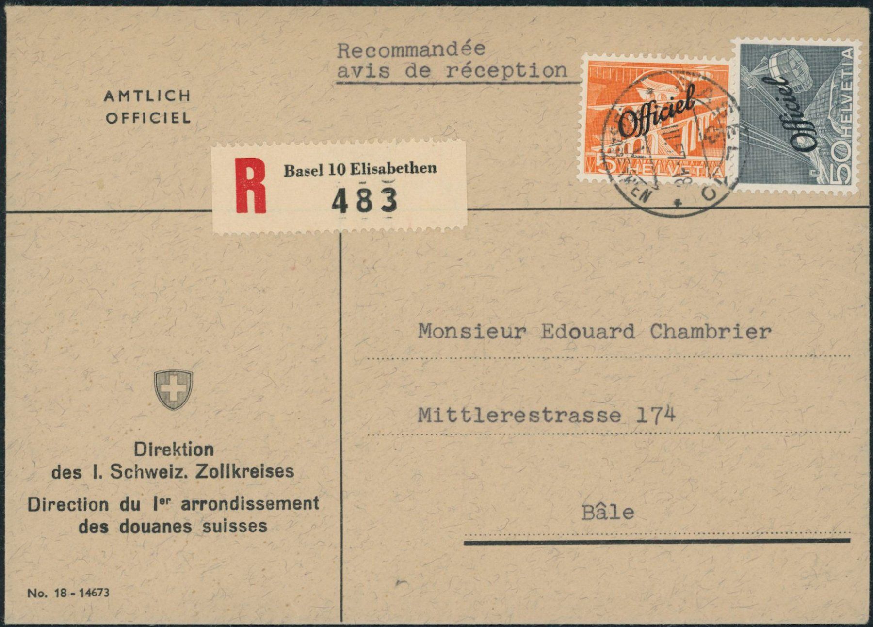 Alle Briefmarken: 1950 -Bundesverwaltung • BVW - Technik + Landschaft - BFr – Gebraucht aus Schindellegi von leecollect
