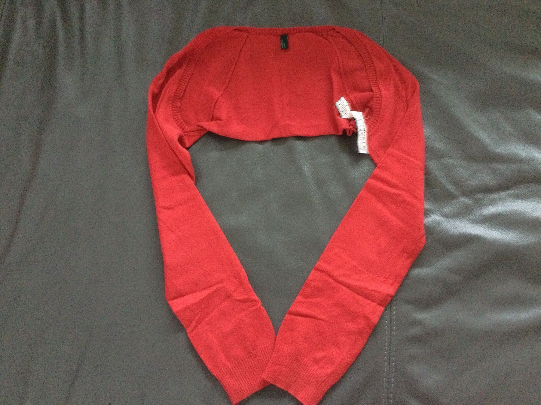 Benetton Giacche & Cappotti: Bolero rot – Usato da Horw venduto da Benny017
