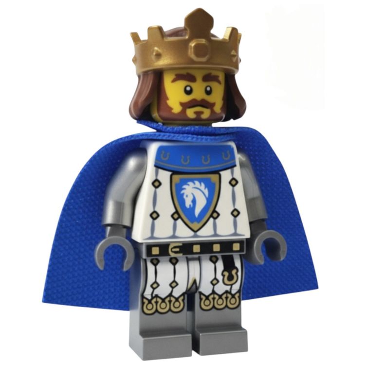 LEGO® Castle Minifigur Pferderitter König - cas592 (Gebraucht) in ...