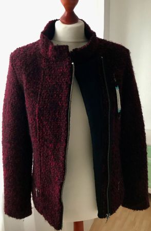 Wie neu: Maison Scotch Jacke, Wolljacke, Übergangsjacke S 36