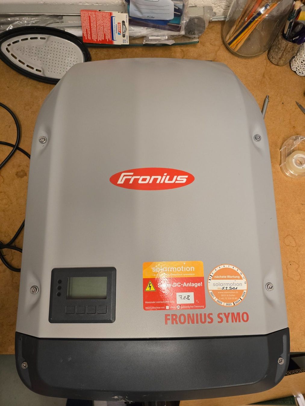 Fronius Inverter: Fronius Symo 8.2-3M Wechselrichter – Usato da Rickenbach b. Wil venduto da Marcell57