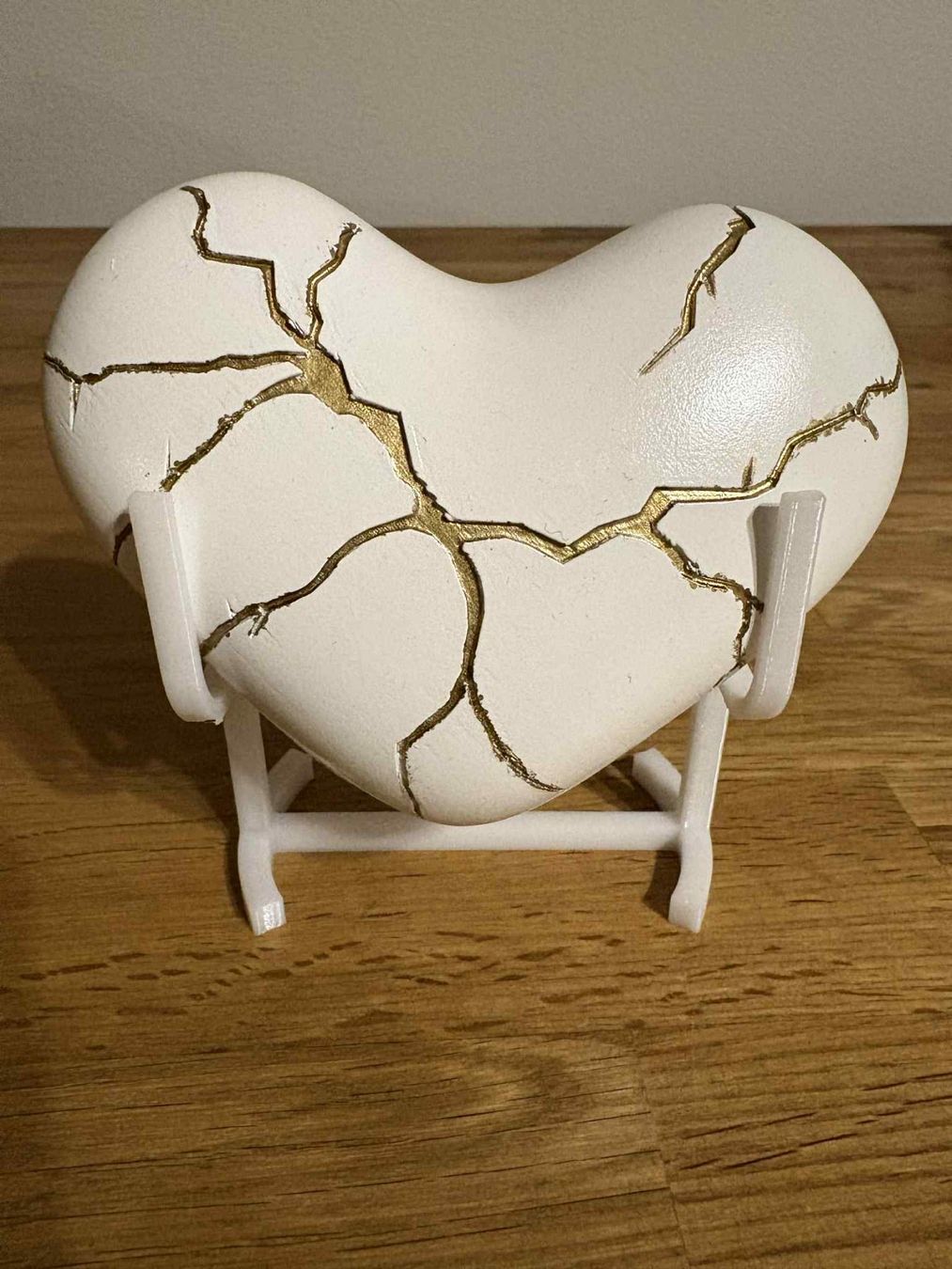 Tutte le decorazioni: Kintsugi-Herz (Weiss) – Nuovo e nell'imballaggio originale da Fislisbach venduto da tam_t828 1