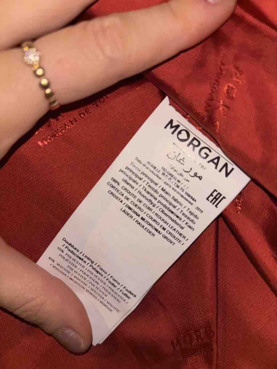 Morgan Jacken: Morgan Lederjacke rostrot Grösse 36 – Neu (gemäss Beschreibung) aus Rupperswil von xyzcr97 1
