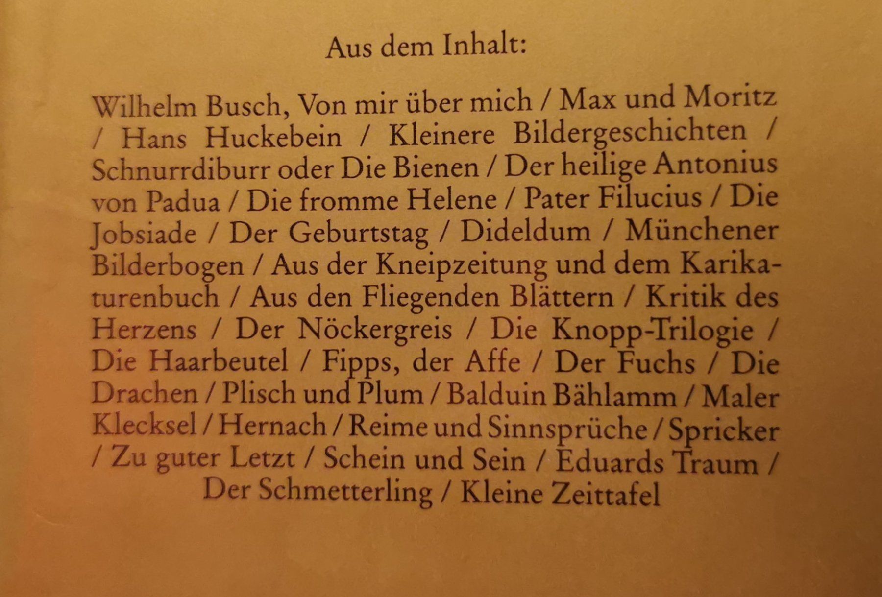 Libri: Wilhelm Busch das goldene Album – Usato da Bremgarten b. Bern venduto da Vittorio0 4