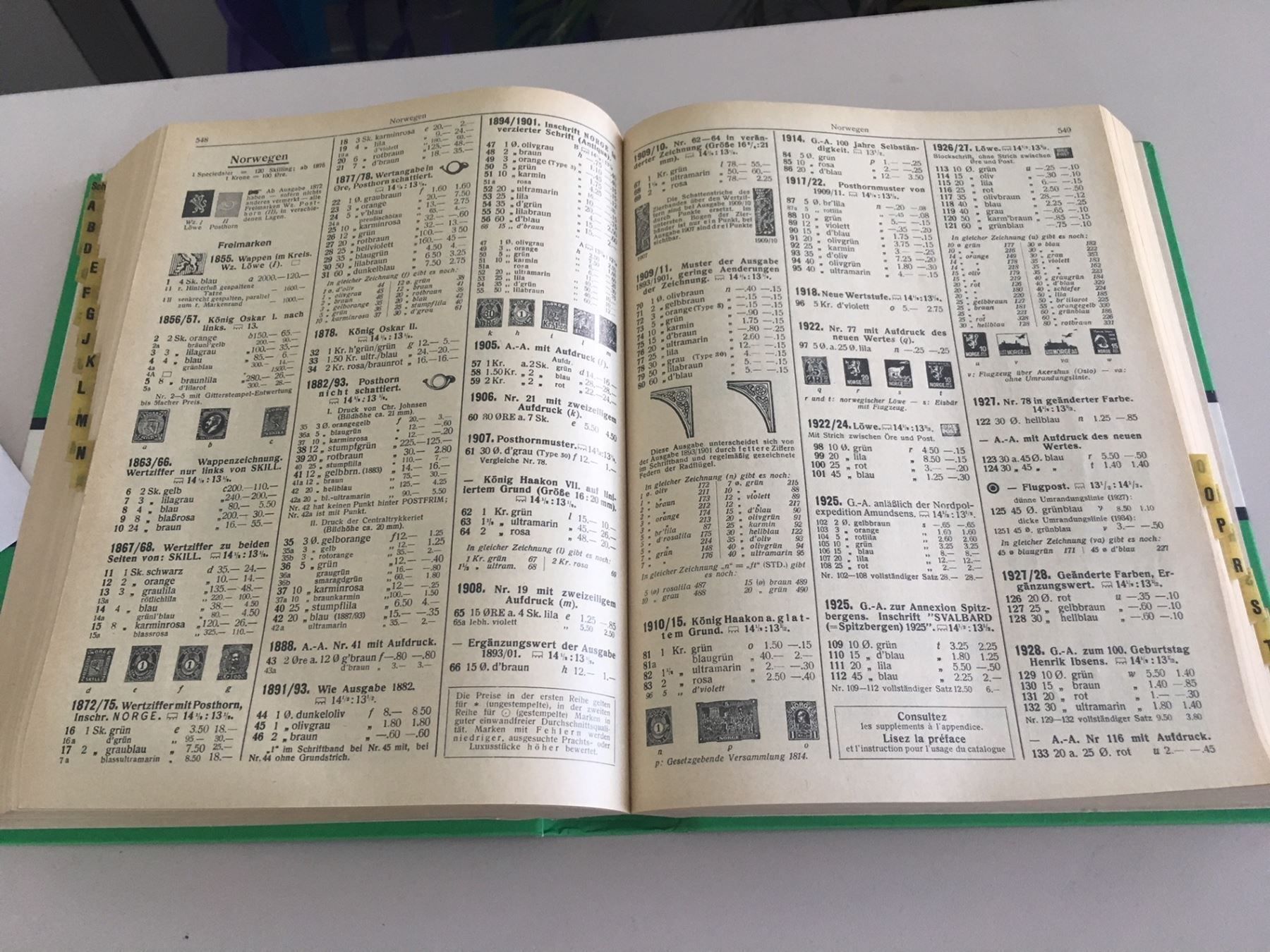 Tutti i francobolli: Briefmarken- Katalog aus dem Jahre 1966 – Usato da Brügg BE venduto da rutschimedizin 2