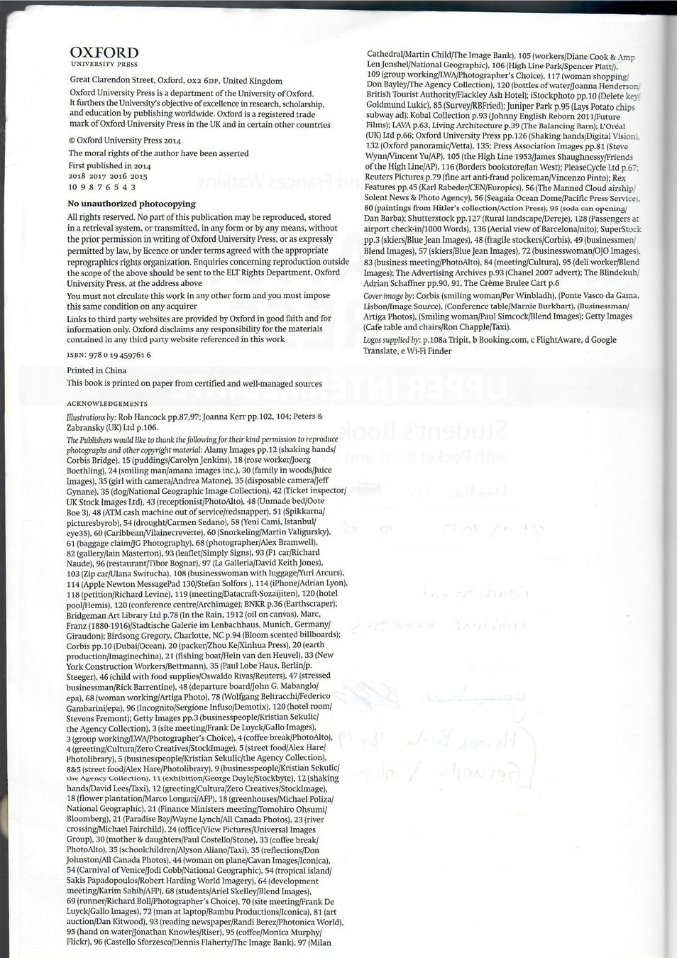Libri: International Express,  Upper intermediate, Student's Book – Usato da Kehrsatz venduto da Heikas 3