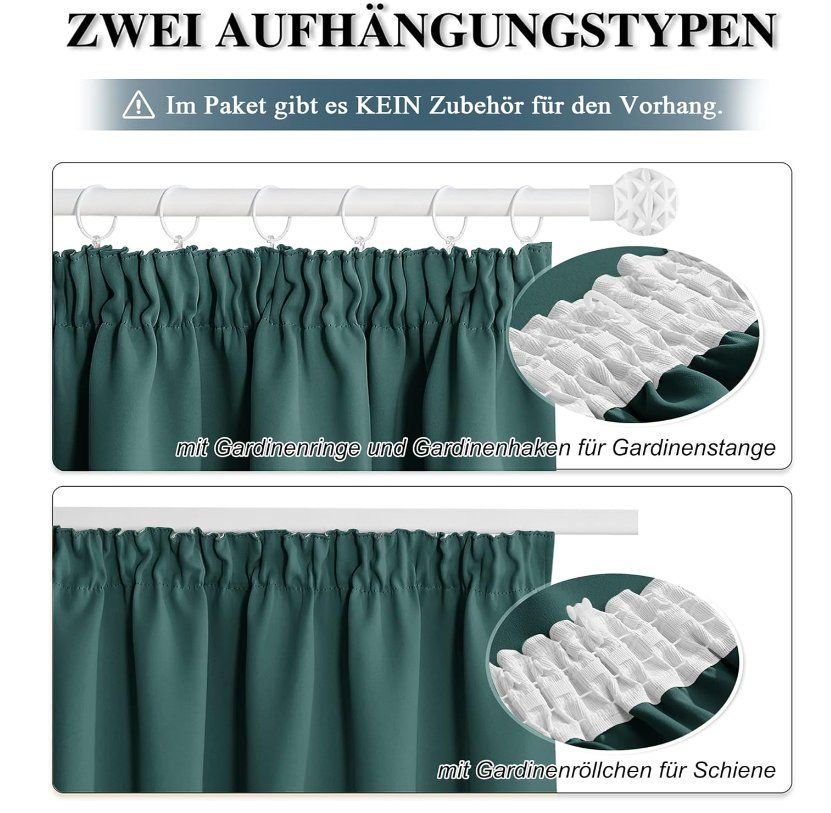 Tende: Vorhänge Verdunkelung BxH 300x245cm – Nuovo e nell'imballaggio originale da Adlikon b.Regensdorf venduto da MK-VORHANGSERVICE 2