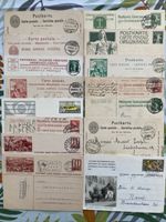 3)Ganzsachen,15Verschiedene!