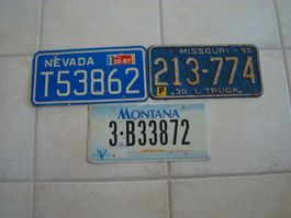 NEVADA MISSOURI UND MONTANA