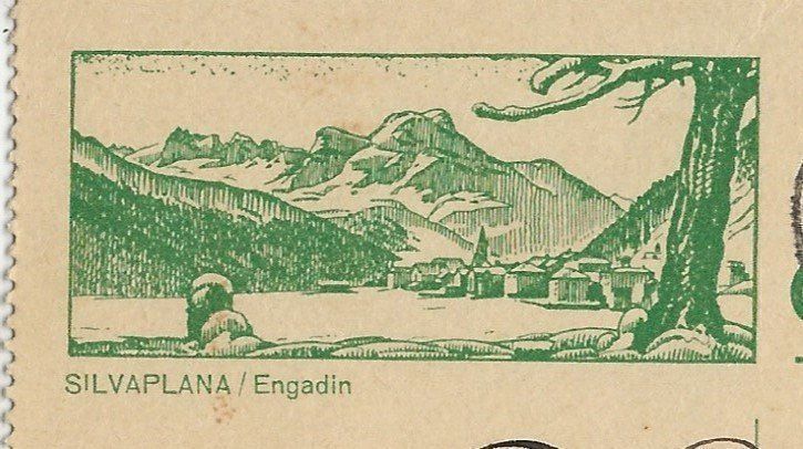 Ansichtskarten: Silvaplana,Engadin,Bild-Postkarte,1926 – Gebraucht aus Frauenfeld von Merk52