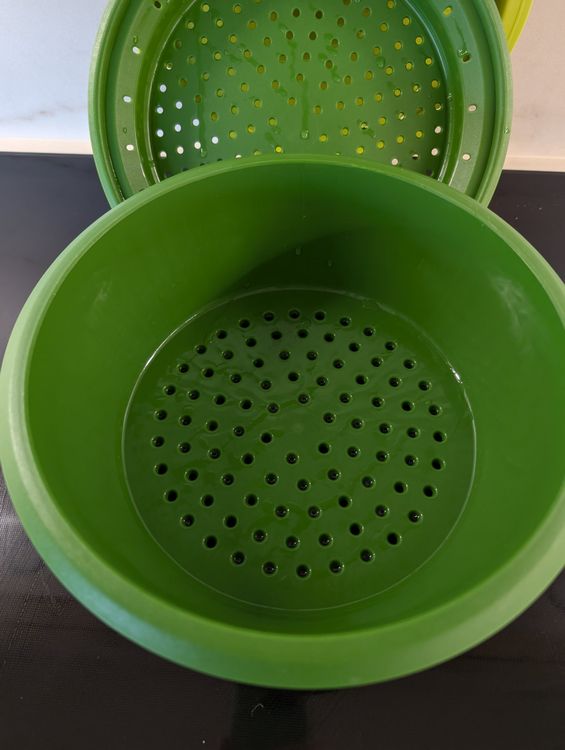 Tupperware Behälter & Ähnliches: Vapeur Légumes Micro-ondes Tupperware Vert, Neuf – Neu (gemäss Beschreibung) aus Collombey von moribana 3
