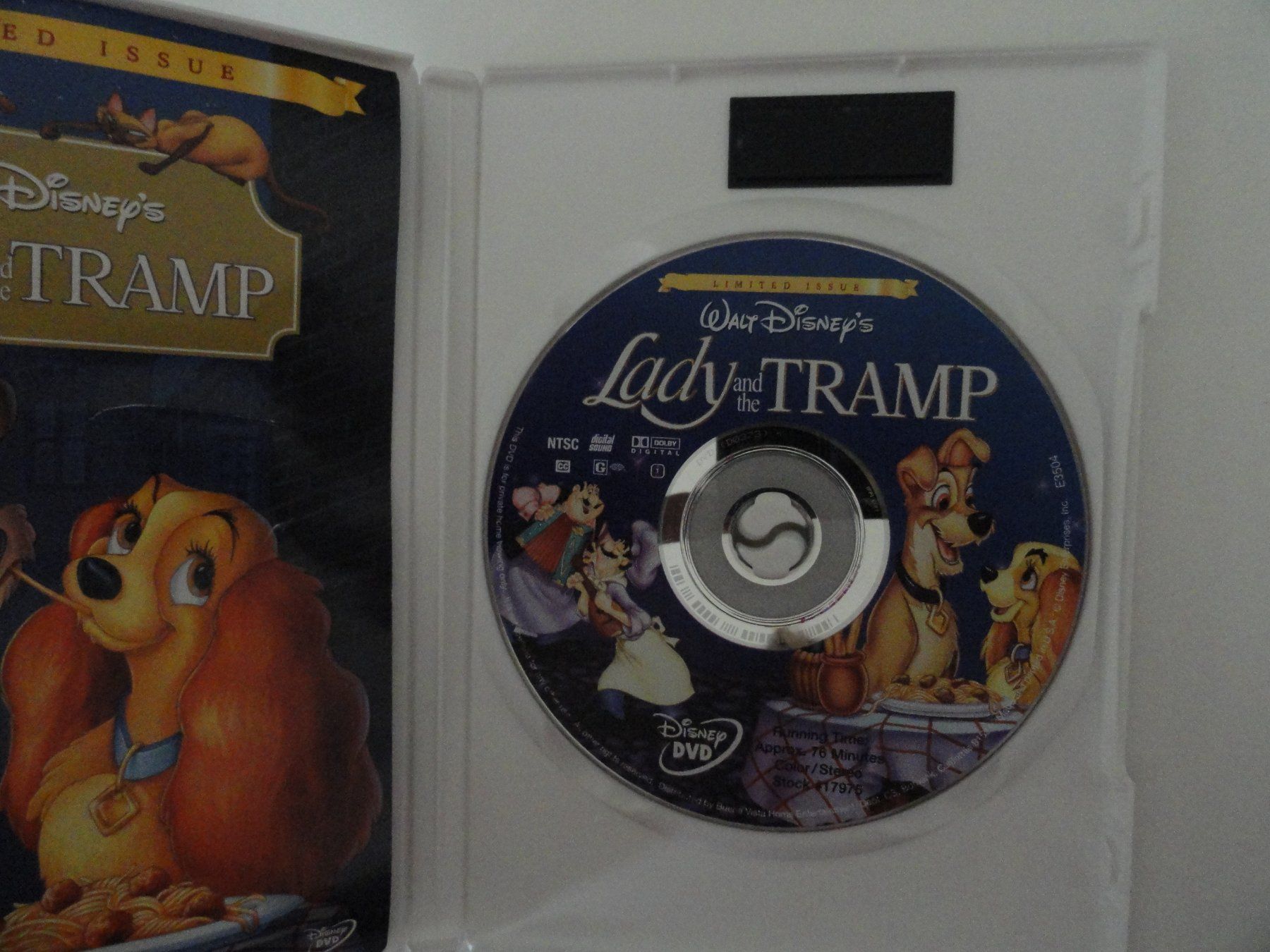 Tutti i DVDs: LADY and the TRAMP -Walt Disney- – Usato da Reinach BL venduto da studii100 2