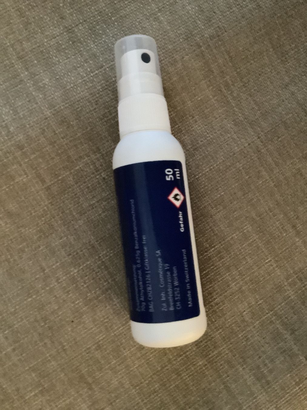 Prodotti di pulizia: Disinfectant spray bottle, 50ml – Nuovo e nell'imballaggio originale da Zürich venduto da eli_685m 1