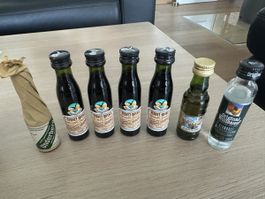 Miniatur Flaschen Fernet Branca + Appenzeller 