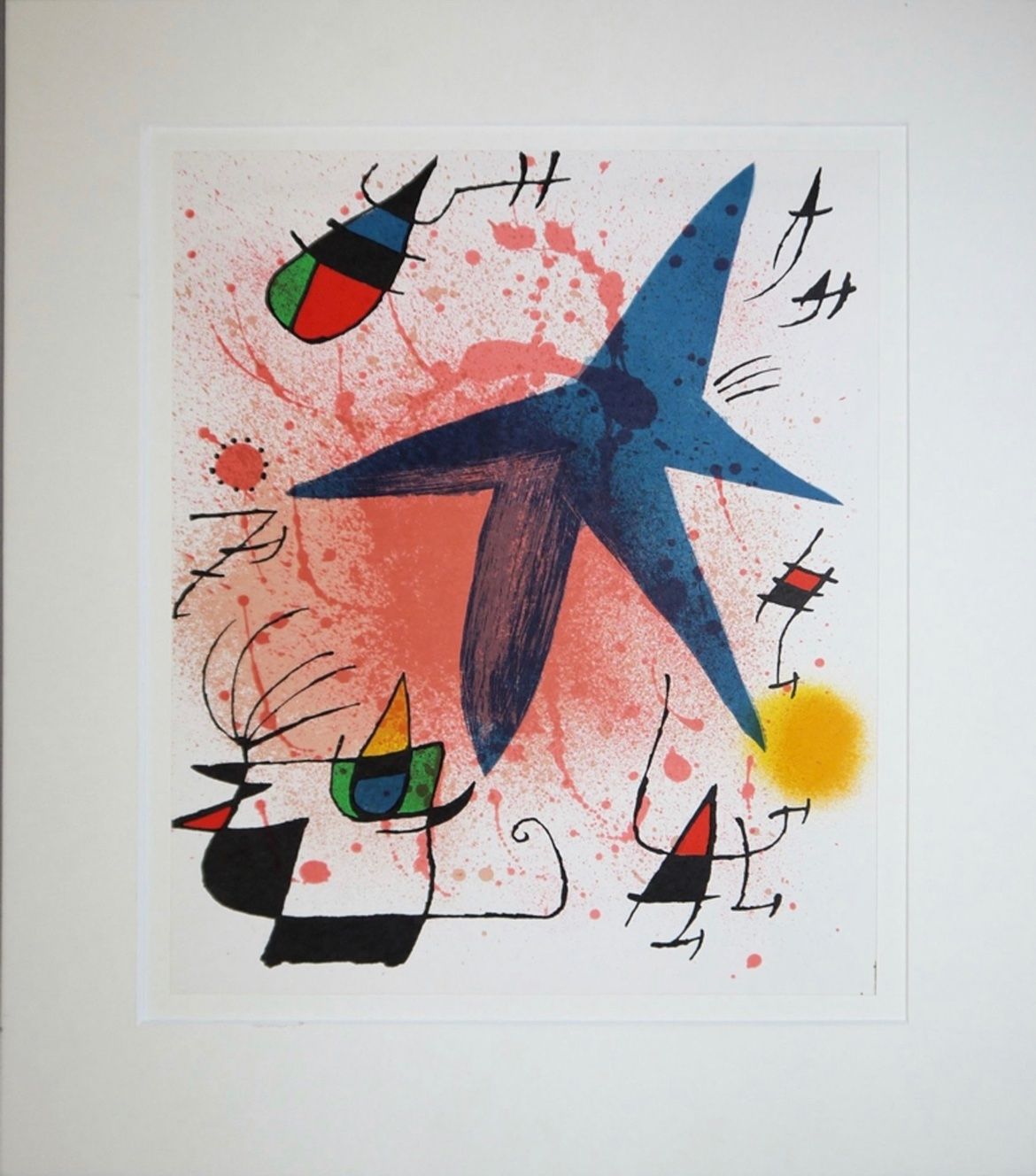 Grafica & Litografie: Joan Miro / L´etoile bleu" Lithographie – Usato da Cham venduto da Chramschopf