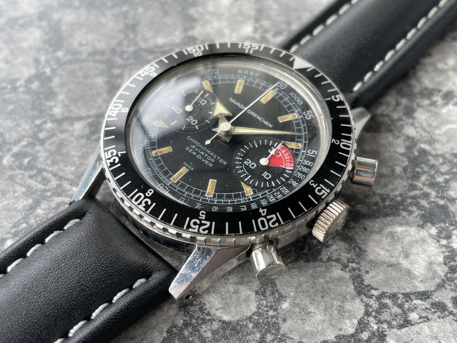 Nivada Uhren: Chronograph Nivada Grenchen – Gebraucht aus St.Gallen von Einstein87 3