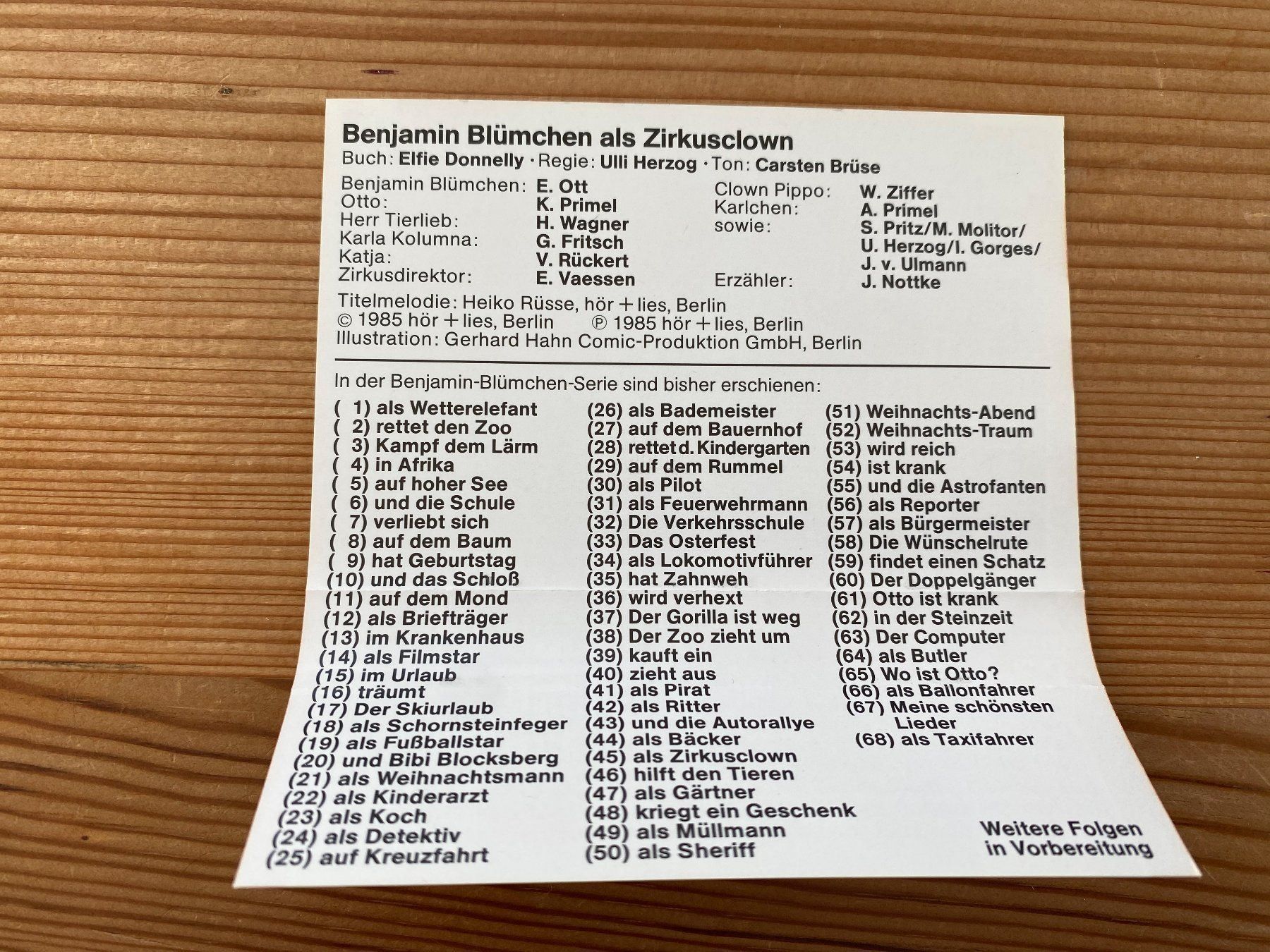 Kompaktkassetten: Kassette – Benjamin Blumchen (45) – Gebraucht aus St.Gallen von kingsamas 4