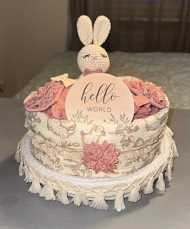 Secchi per pannolini & Pannolini: Windeltorte - Babygeschenk  – Usato da Rorbas venduto da ale_6nhz