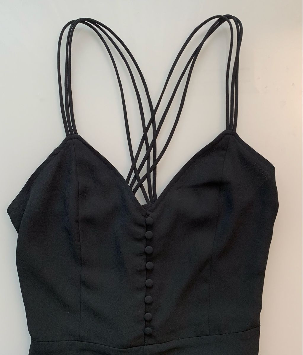 Tute: Schwarzer Jumpsuit mit Trägern, Grösse S, Top! – Nuovo (secondo la descrizione) da Stans venduto da carina_123 1