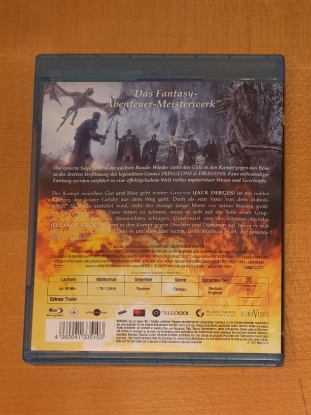 Tutti i DVDs: Dungeons & Dragons 3 - Das Buch der dunklen Schatten Blu-ray – Usato da Steffisburg venduto da FutureOne 1