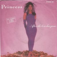 PRINCESS (Single, 7") After the love has gone