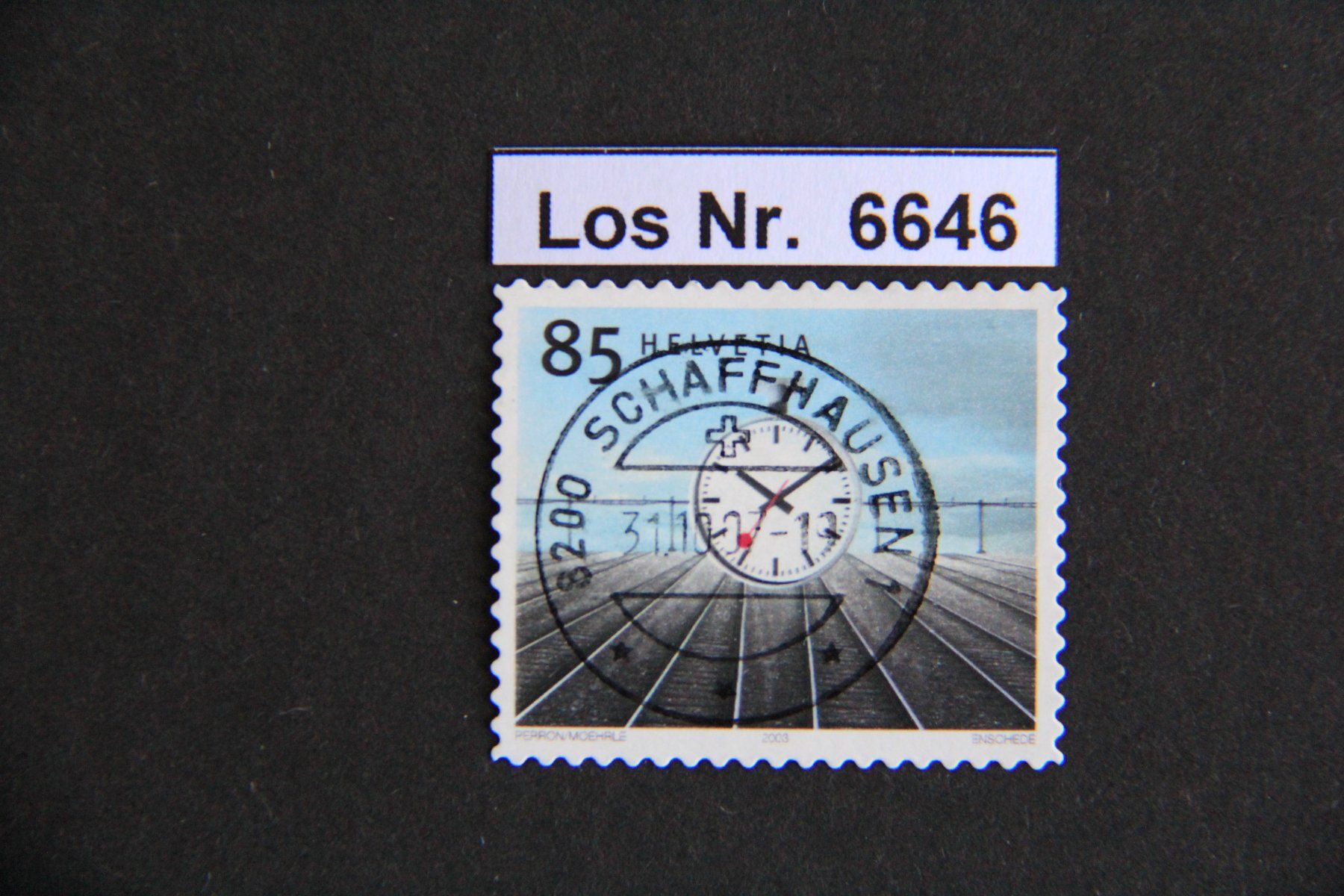Tutti i francobolli: CH 2003 sauberer Vollstempel                        Los 6646 – Usato da Volken venduto da jukon65
