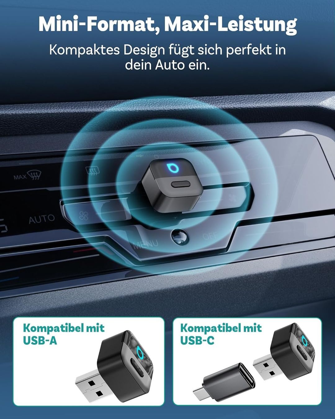 Unità & Adattatore: Wireless CarPlay Android Auto Adapter – Nuovo e nell'imballaggio originale da Suhr venduto da SchnapperCH 5