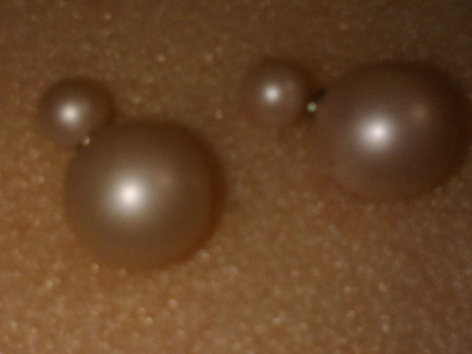 Orecchini pendenti & Orecchini a lobo: OHRRINGE MODESCHMUCK,,BEIGE FARBE,,,MATTE – Nuovo (secondo la descrizione) da Basel venduto da bijoutrie_4 1