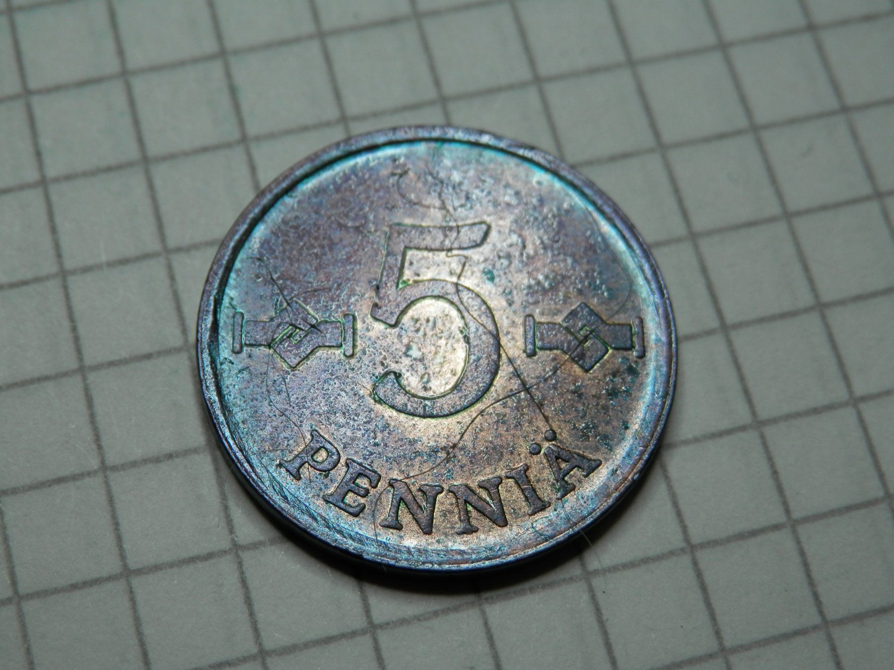 Tutti le monete: Finnland 1 Penny, 1967 – Usato da Weiach venduto da weiach81 1