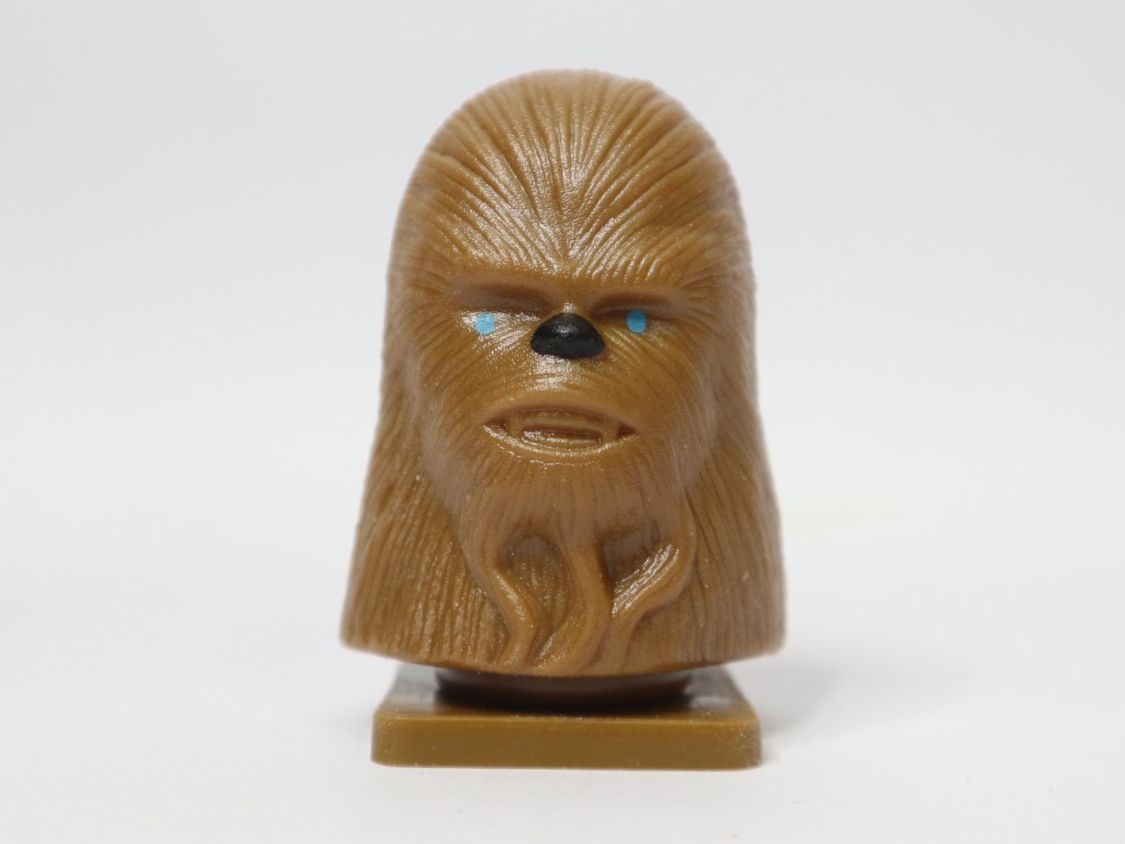Star Wars Statuette: 1997 Star Wars mini Büste Chewbacca Kopf + Trading Card – Nuovo (secondo la descrizione) da Eschenbach SG venduto da Astalavista 1