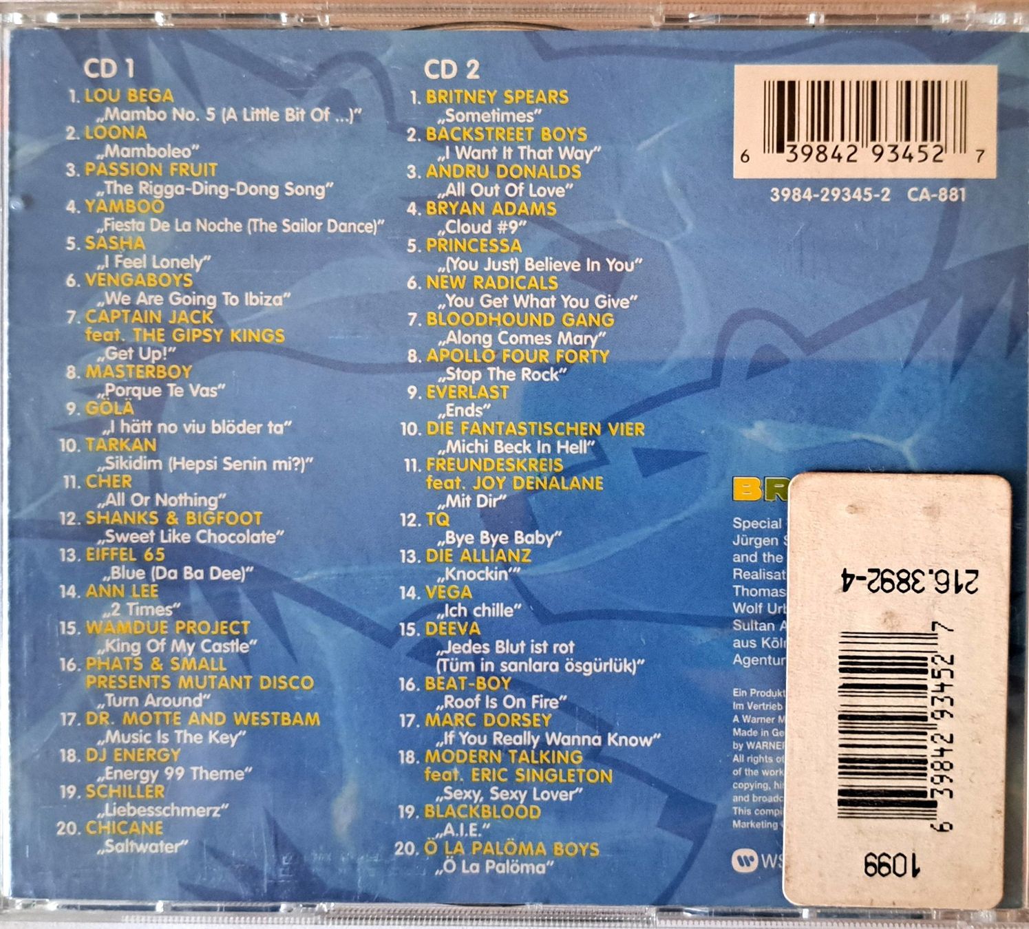 CDs: BRAVO HITS 26 – D'occasion à Tenniken par mik_6mxg 1