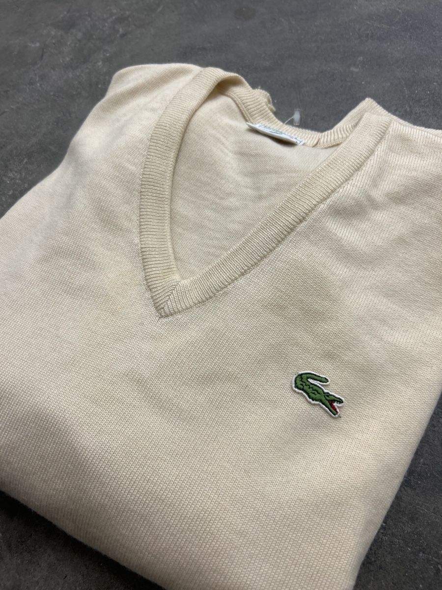 Lacoste Maglioni & Felpe: Lacoste Beige Wolle Pullover – Usato da Bern venduto da floorball_zoro 3