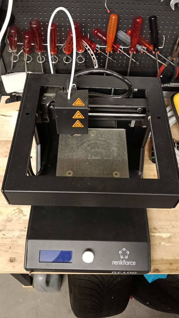 Renkforce 3D Drucker: Renkforce RF 100 3d-Drucker – Defekt aus Eschenbach SG von Redlion27
