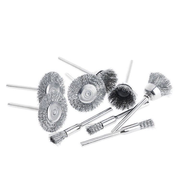 Alle Werkzeuge: Schleifblock GOLD Messing Bürsten 9 Pcs. NEU ! – Neu und originalverpackt aus Seon von Aaargauer01 5