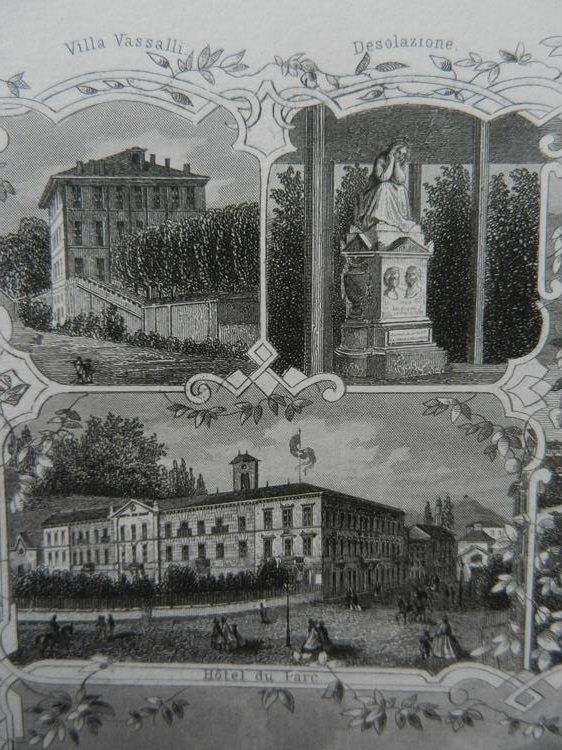 Incisioni: Souvenir Lugano – Usato da Risch venduto da Antikfee 3